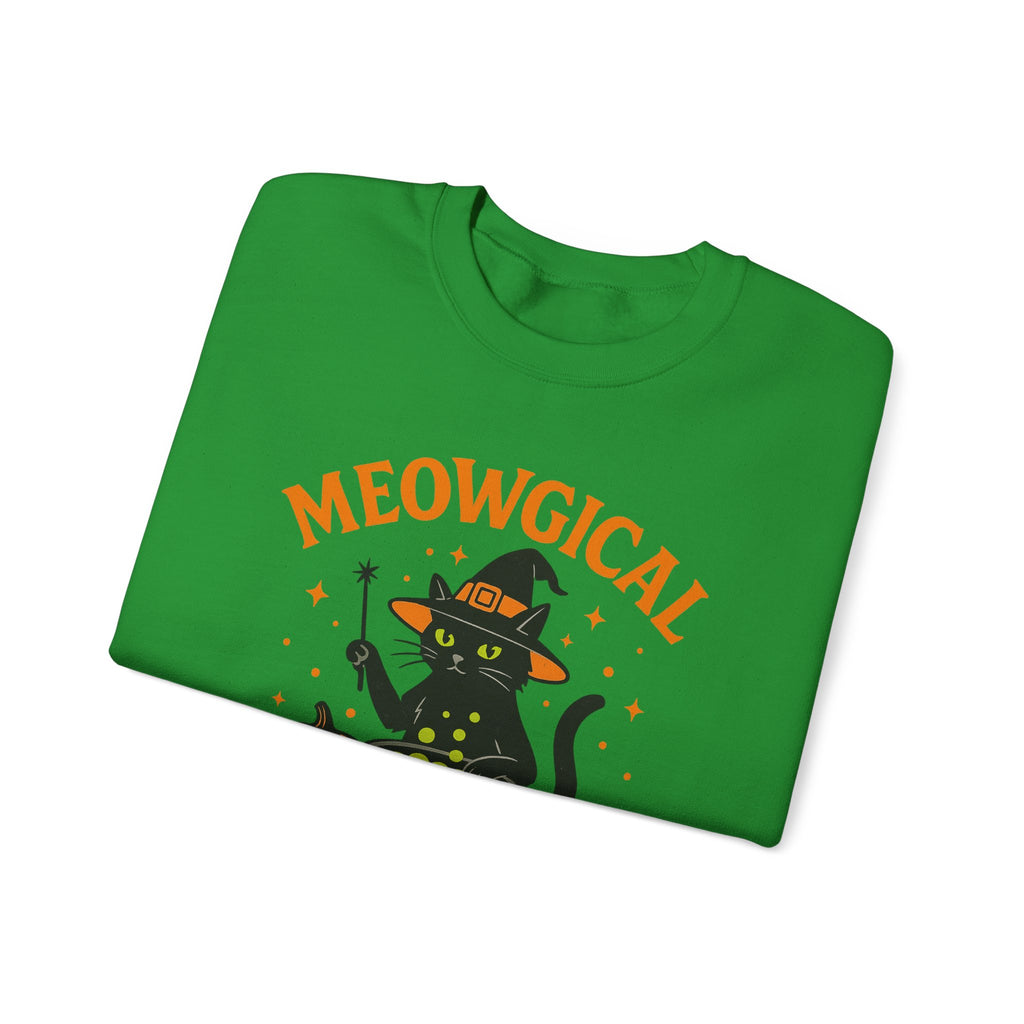 Meowgical Cat Cauldron Sweatshirt