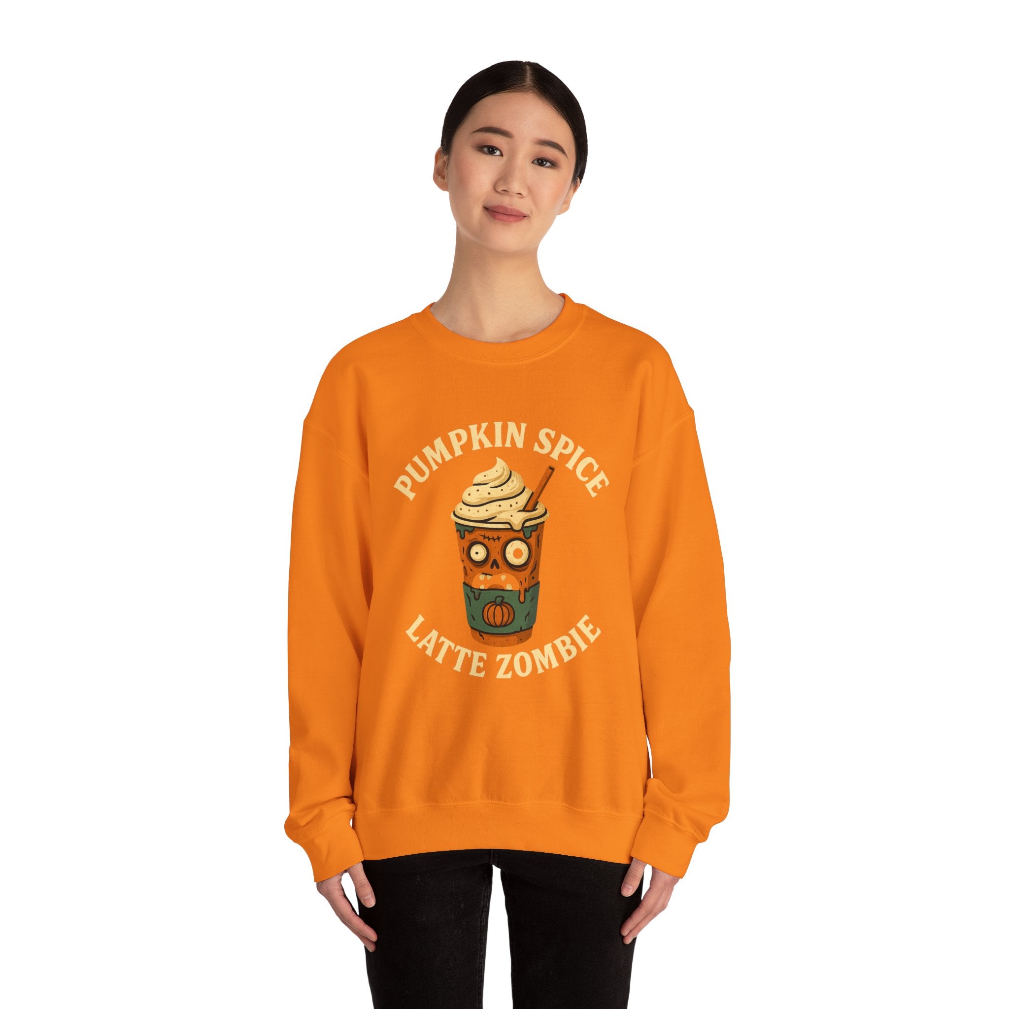 Pumpkin Spice Zombie Sweatshirt