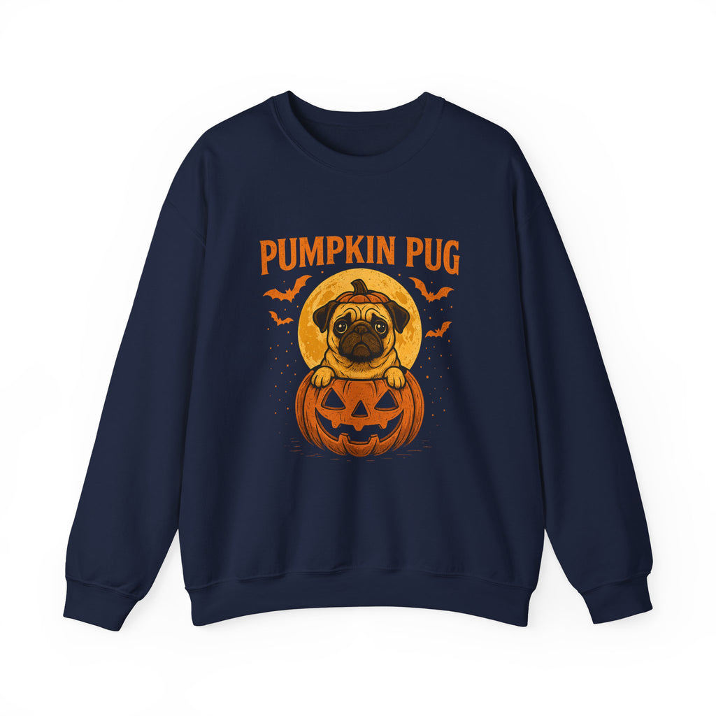 Pug Pumpkin Night Dog Sweatshirt