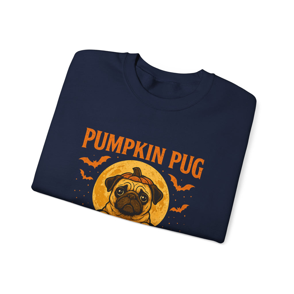 Pug Pumpkin Night Dog Sweatshirt
