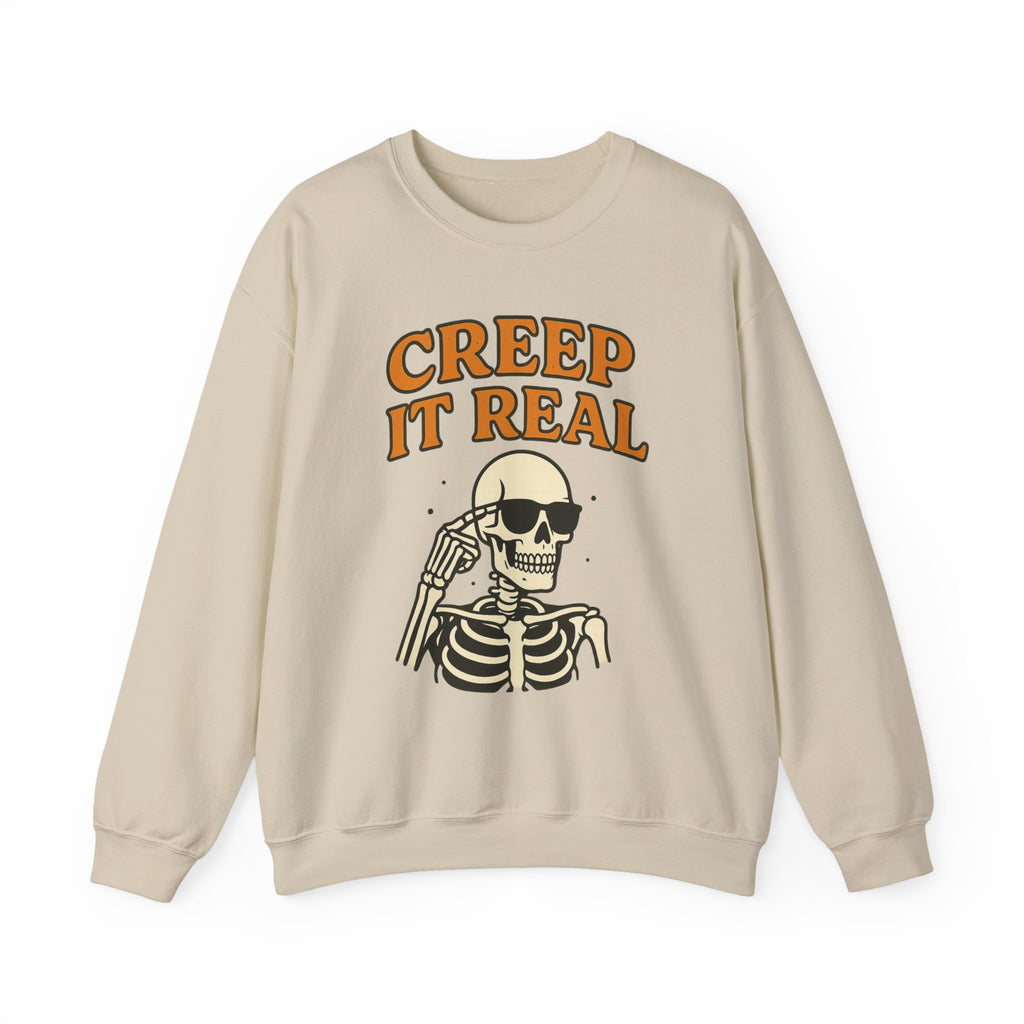 Skeleton Style Halloween Sweatshirt