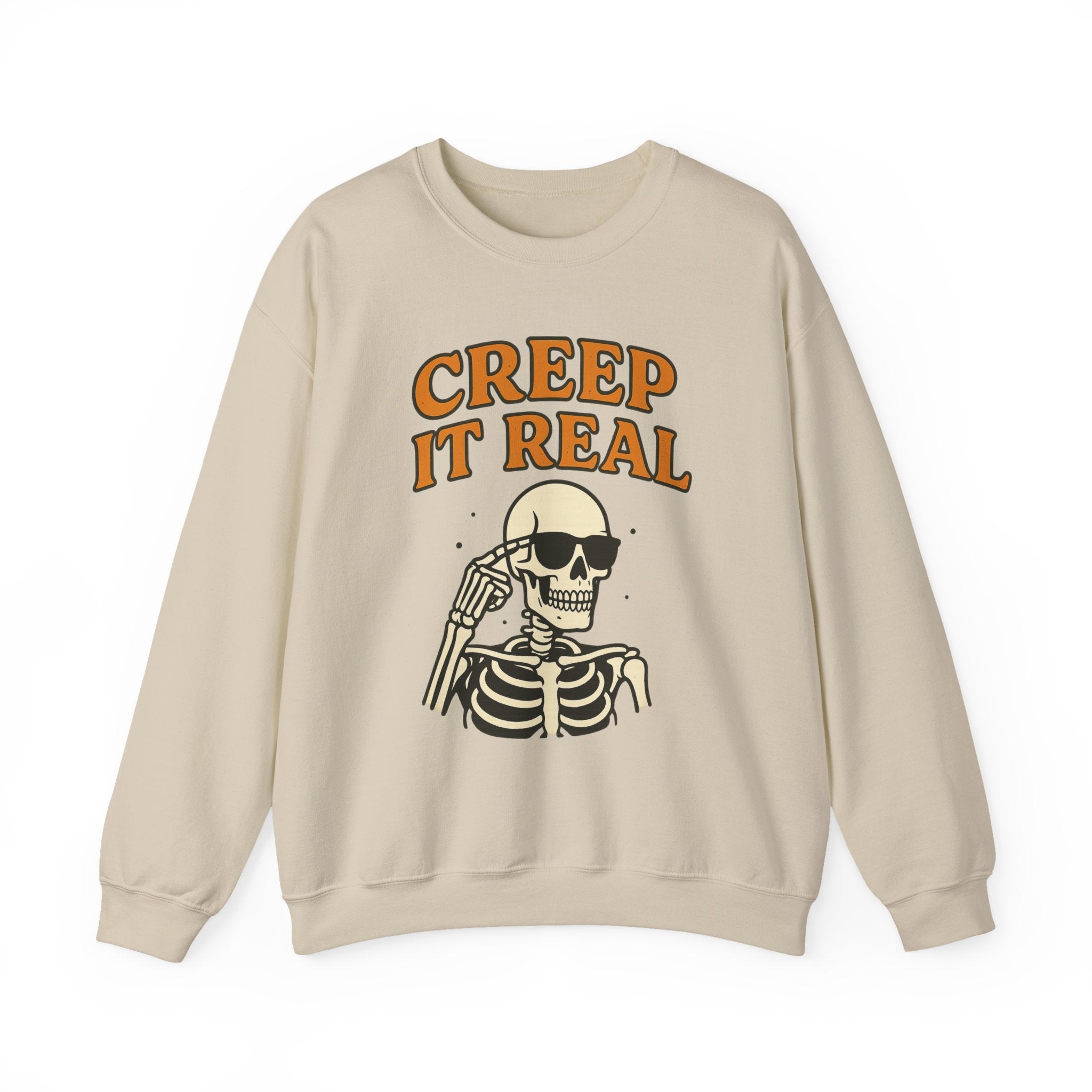Skeleton Style Halloween Sweatshirt