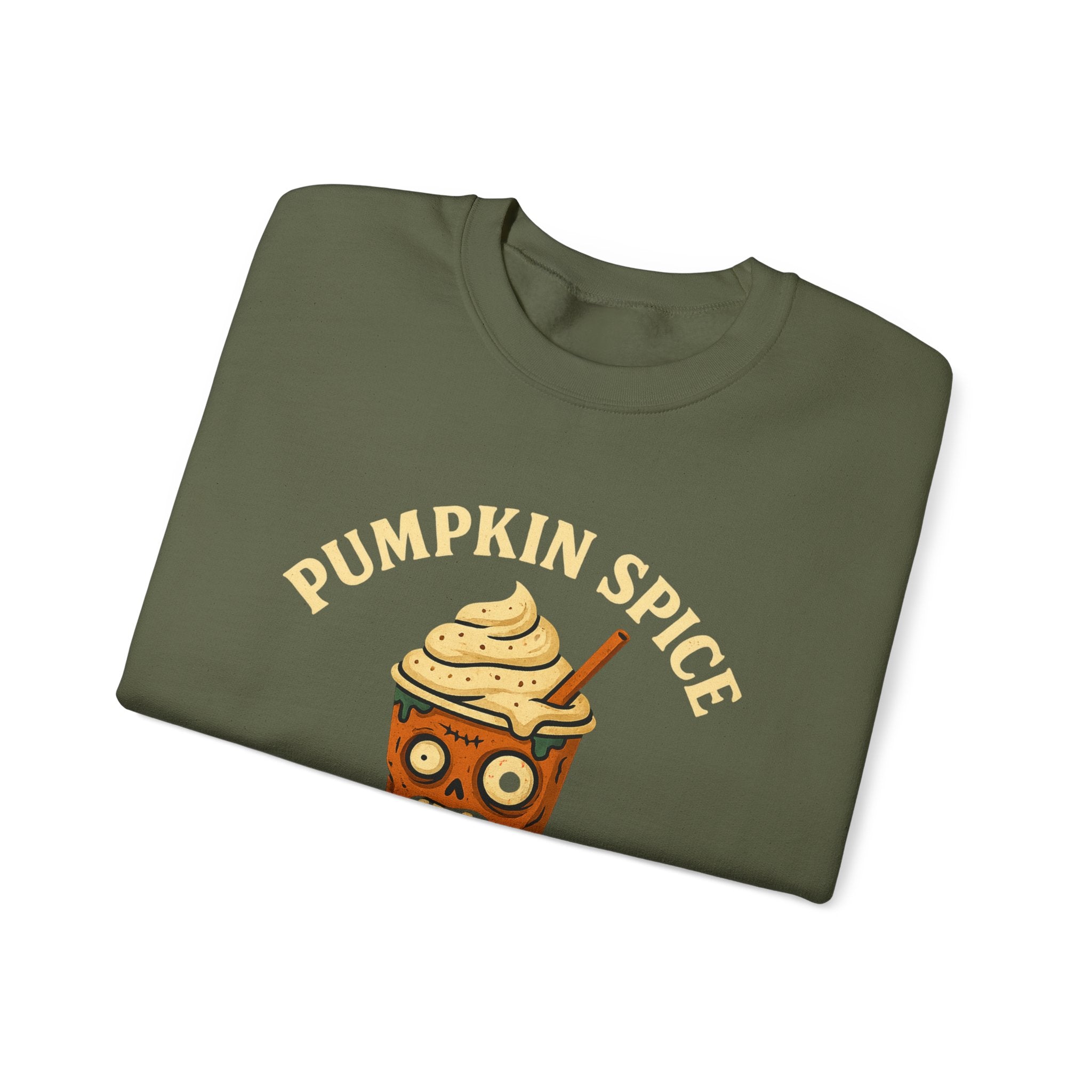 Pumpkin Spice Zombie Sweatshirt