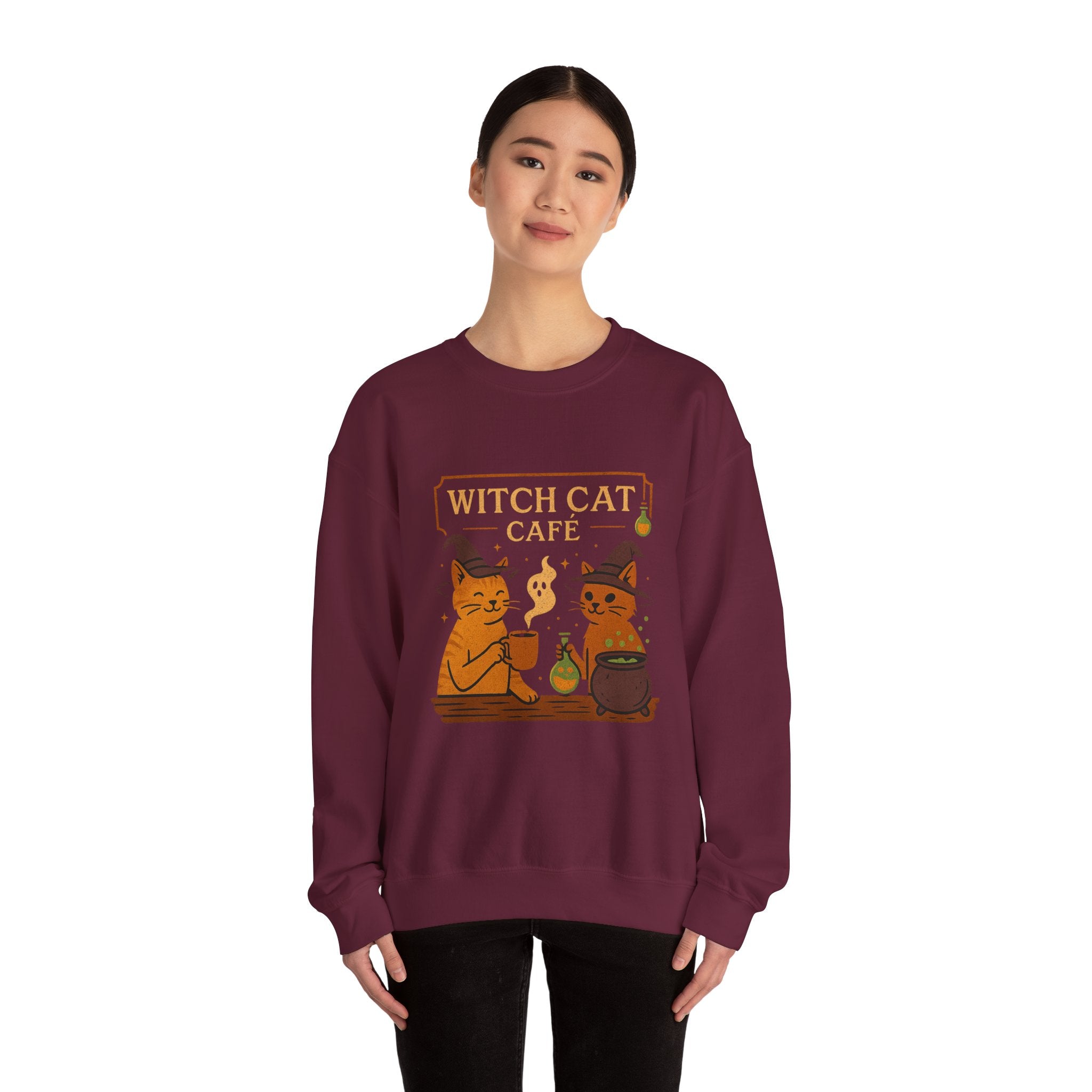 Witch Cat Café Sweatshirt