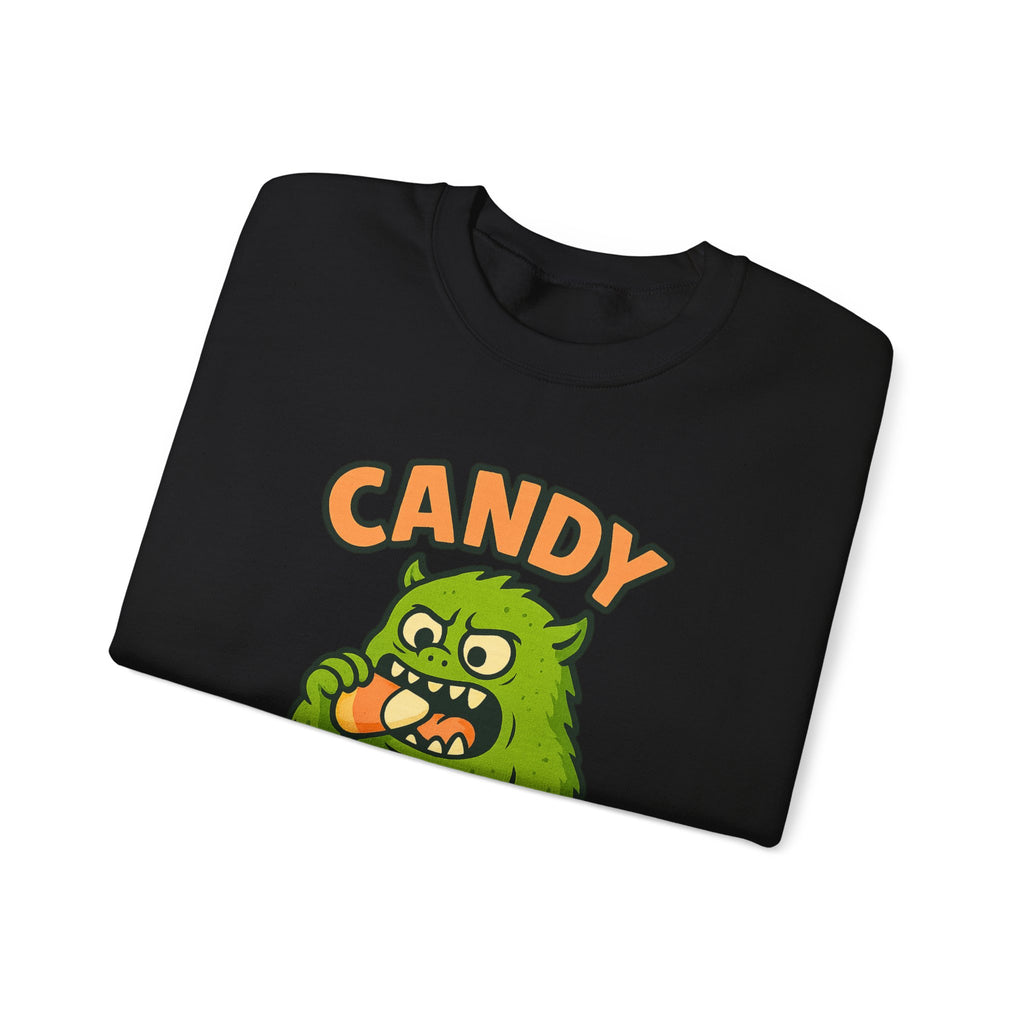 Candy Corn Monster Munching Delight Sweatshirt