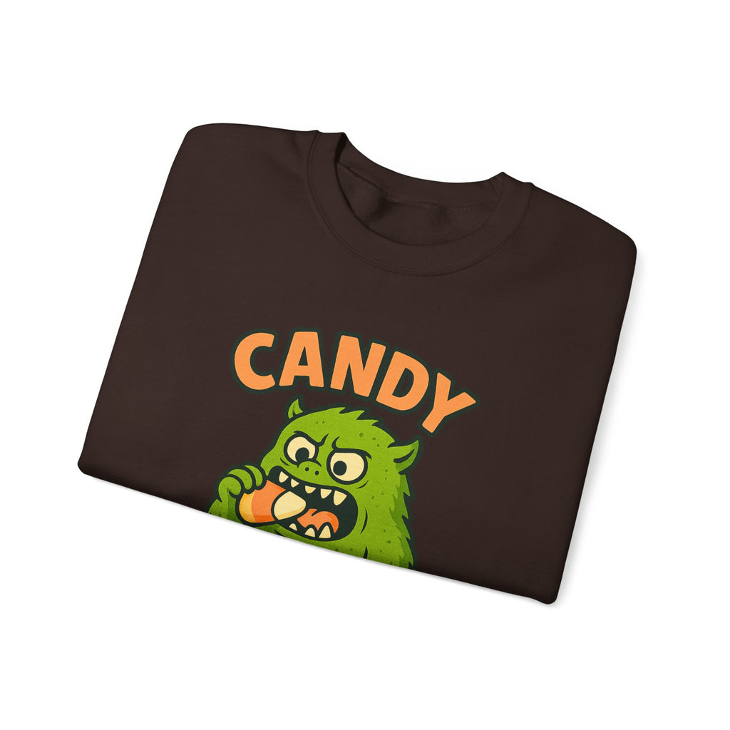 Candy Corn Monster Munching Delight Sweatshirt