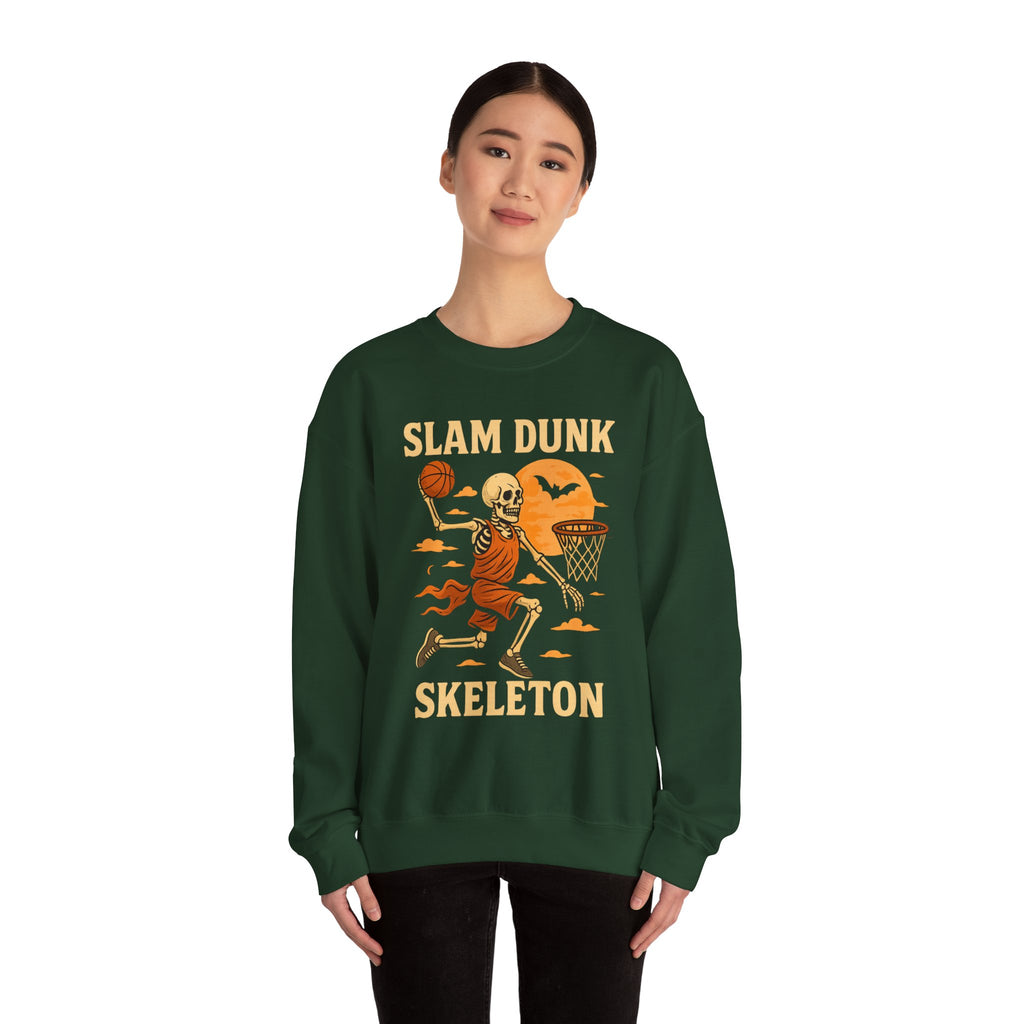 Skeleton Basketball dunk Sweatshirt