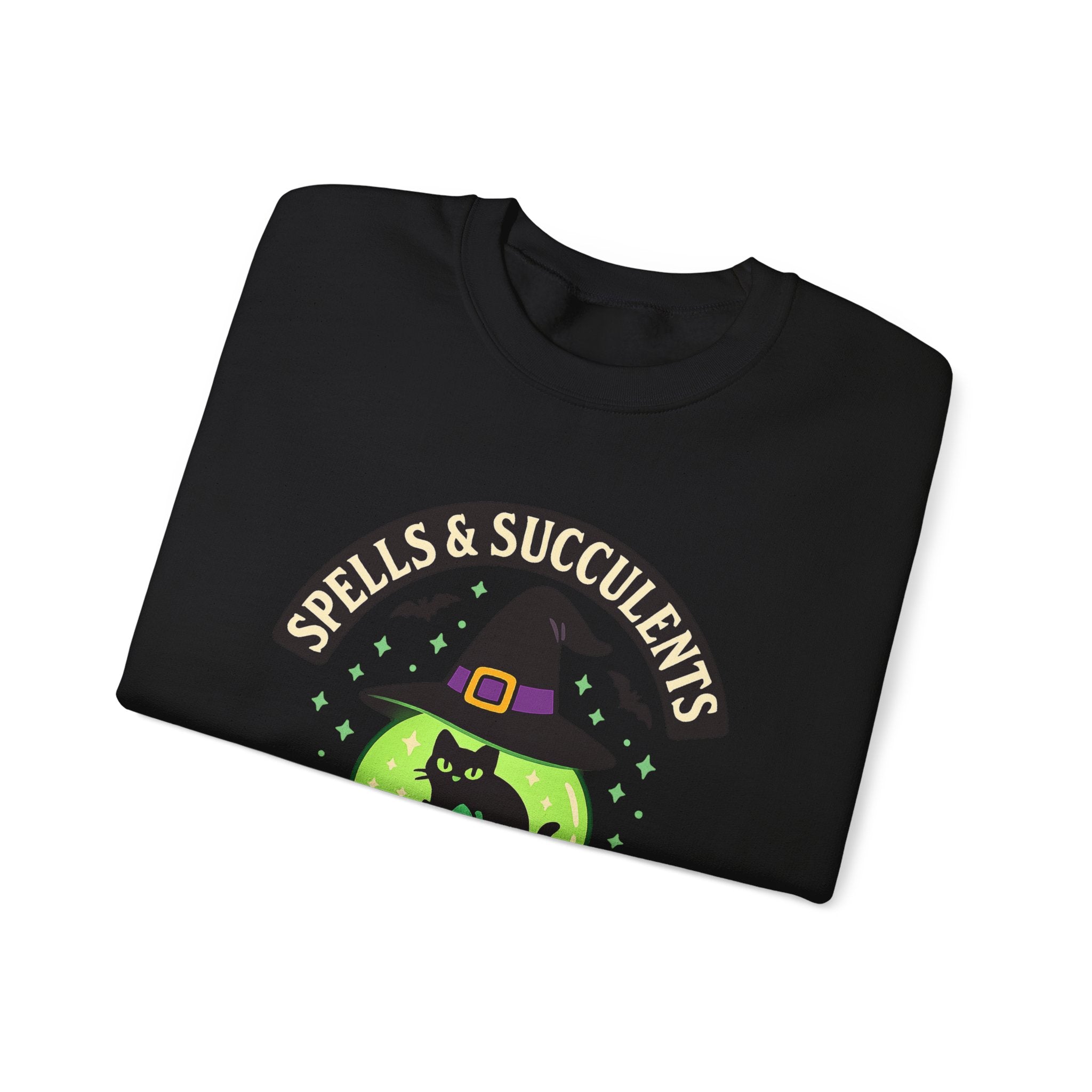 Witch's Hat and Succulent Magic Sweatshirt