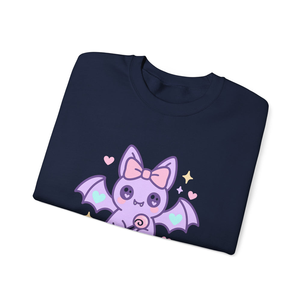 Kawaii Bat Halloween Sweatshirt