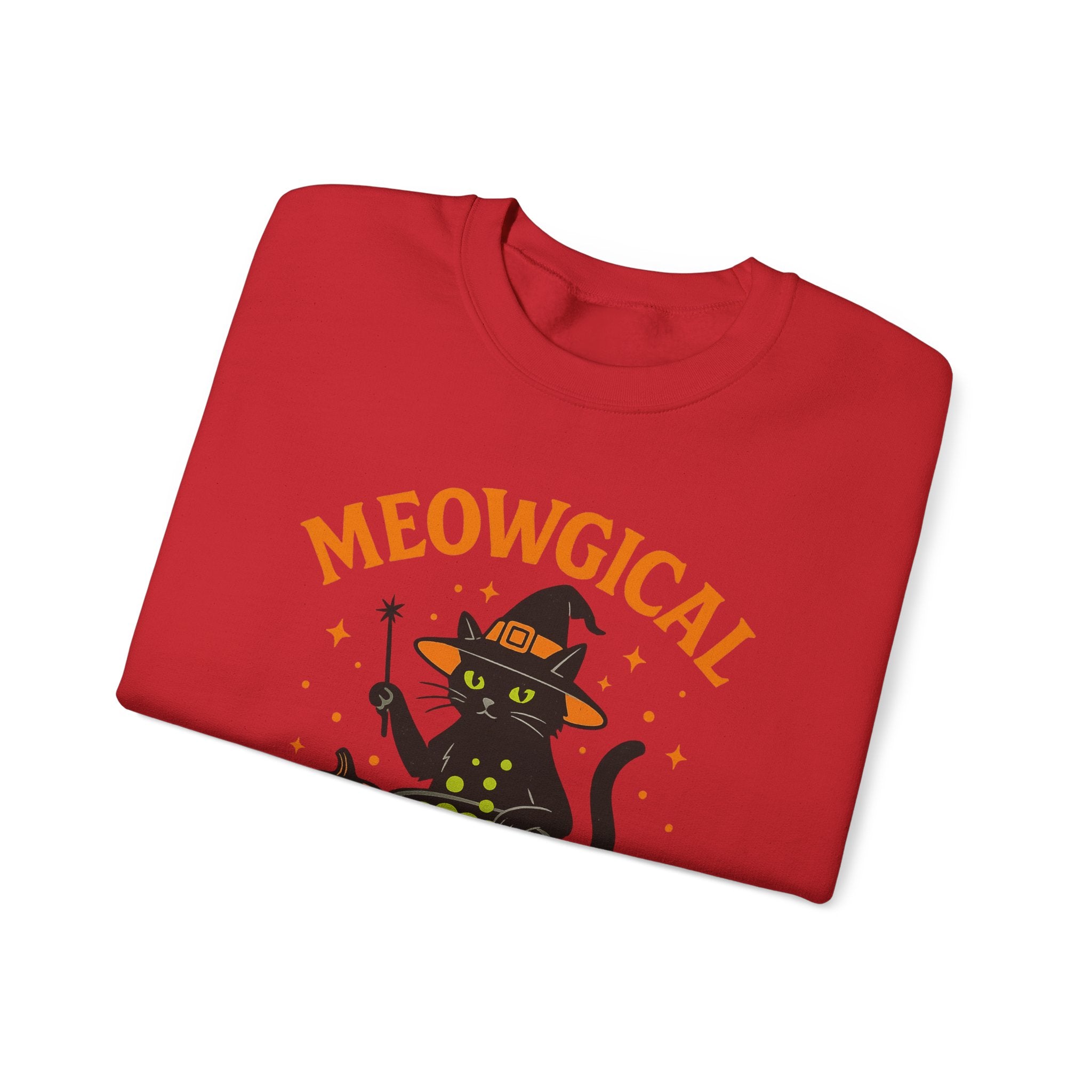 Meowgical Cat Cauldron Sweatshirt