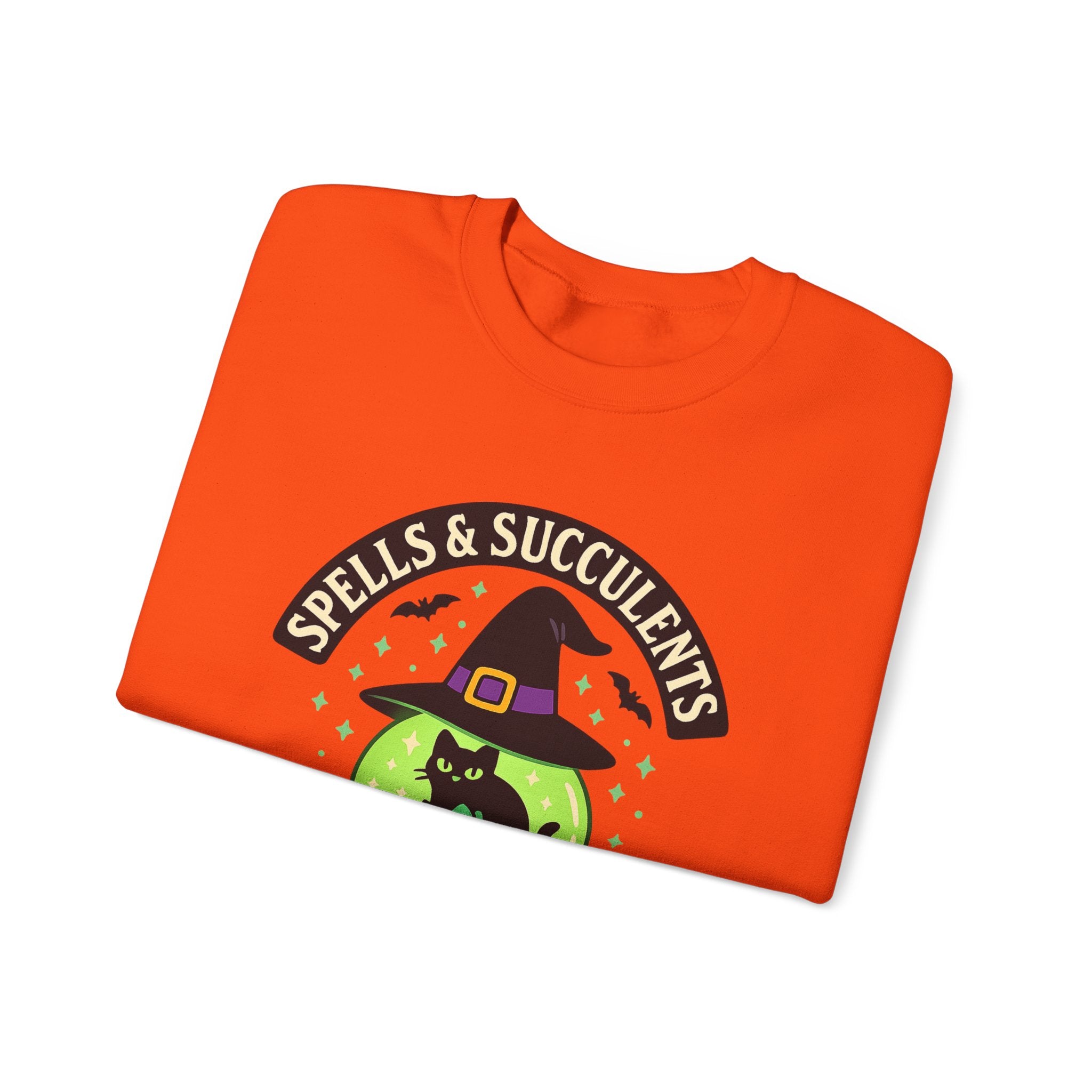 Witch's Hat and Succulent Magic Sweatshirt