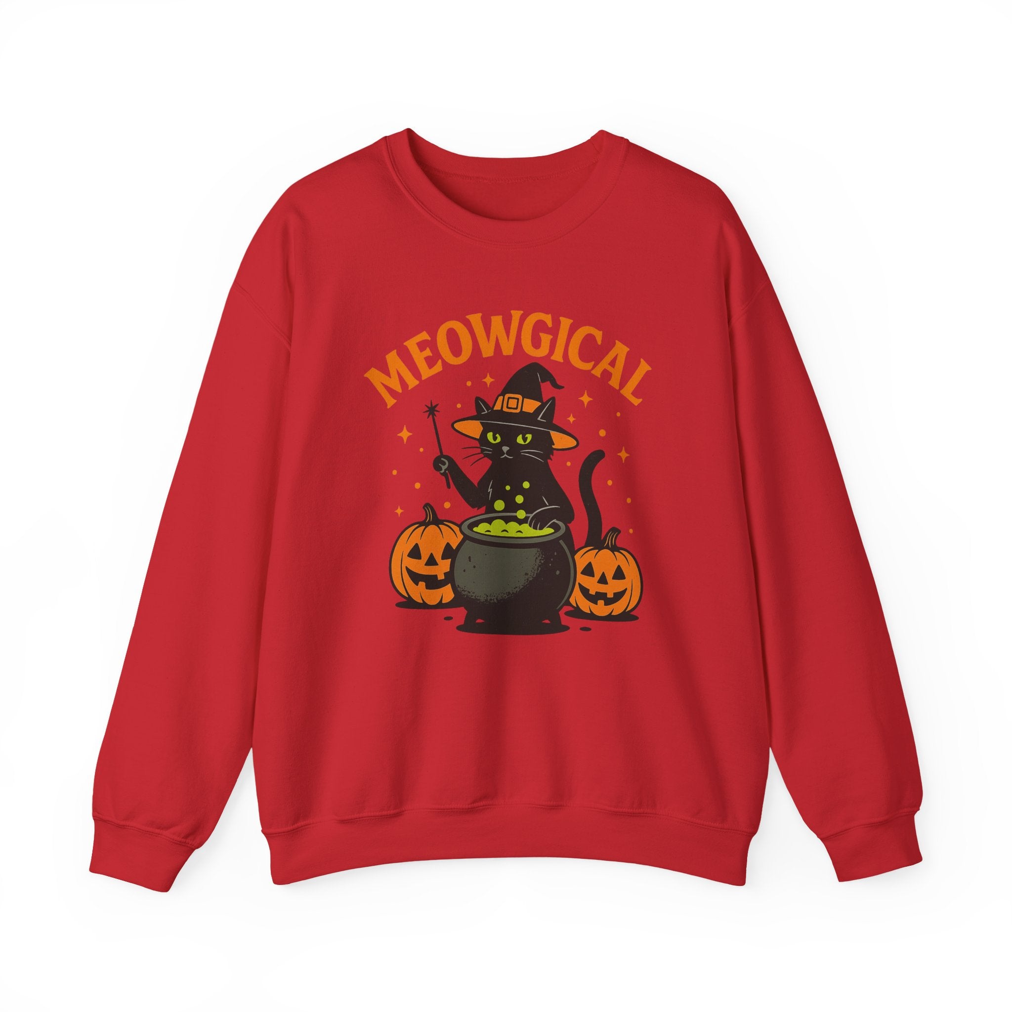 Meowgical Cat Cauldron Sweatshirt