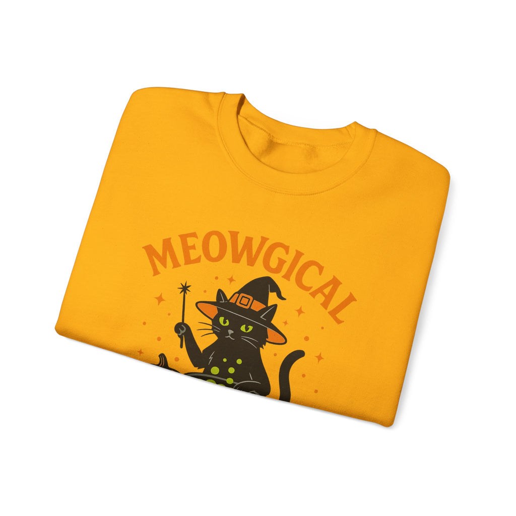Meowgical Cat Cauldron Sweatshirt