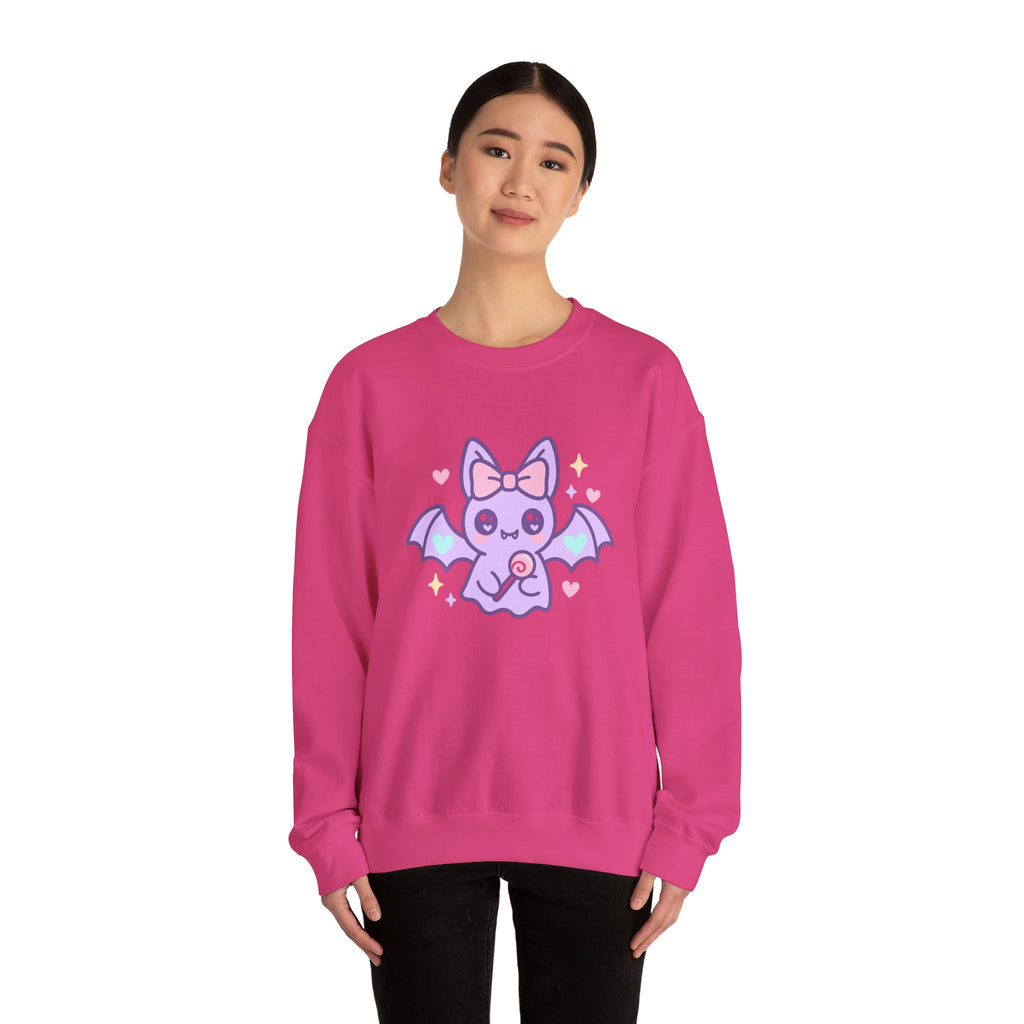 Kawaii Bat Halloween Sweatshirt