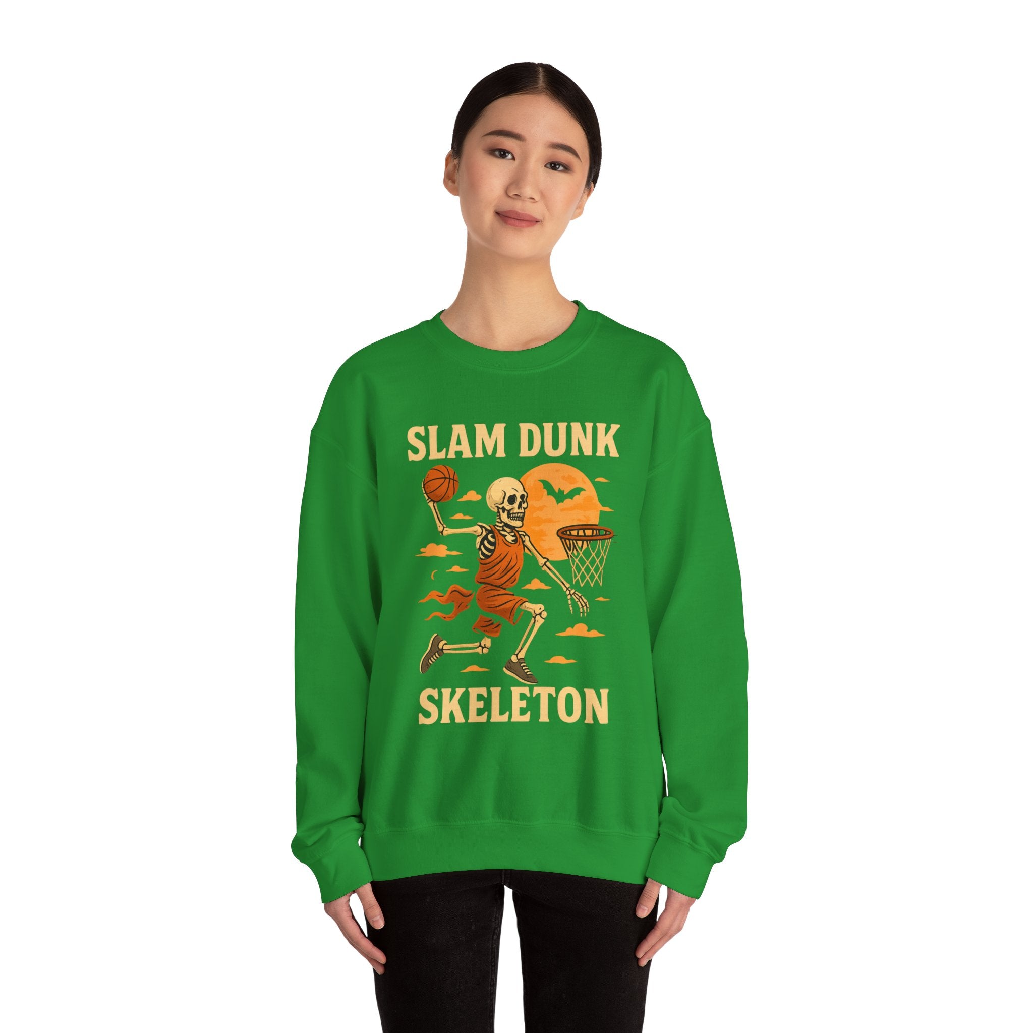 Skeleton Basketball dunk Sweatshirt