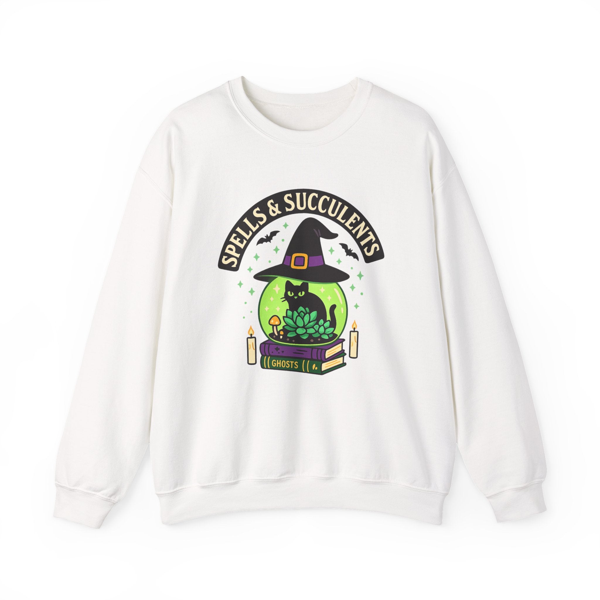 Witch's Hat and Succulent Magic Sweatshirt