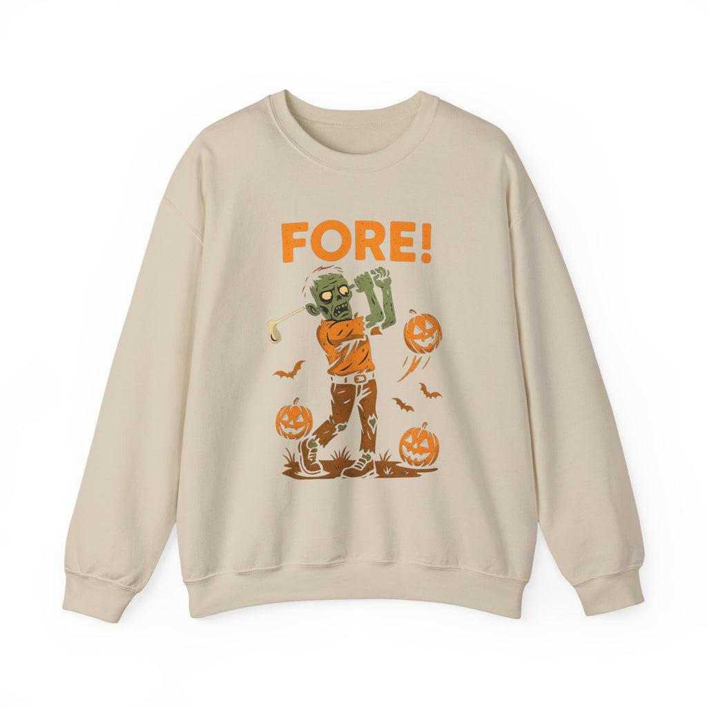 Zombie Golfer Halloween Sweatshirt