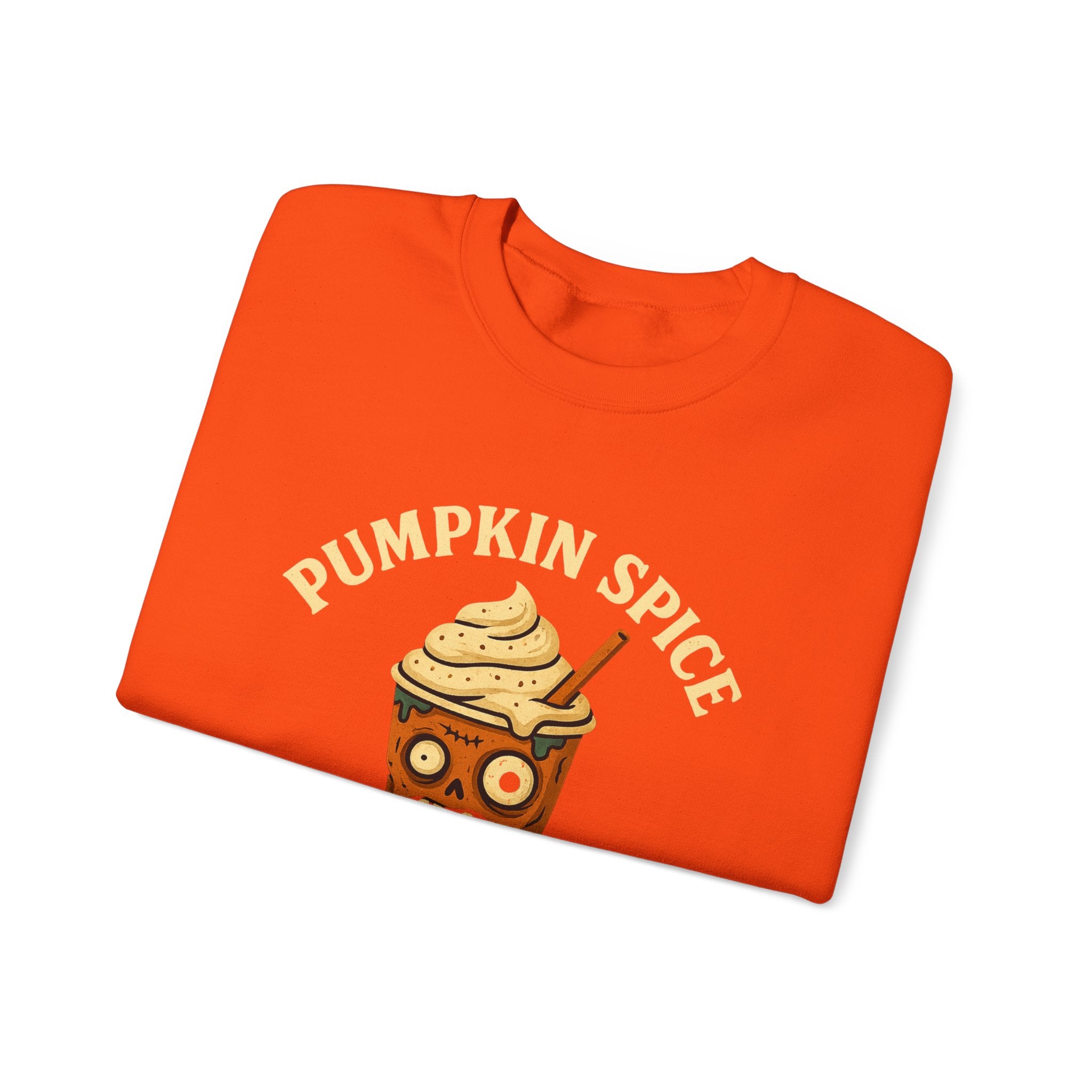 Pumpkin Spice Zombie Sweatshirt