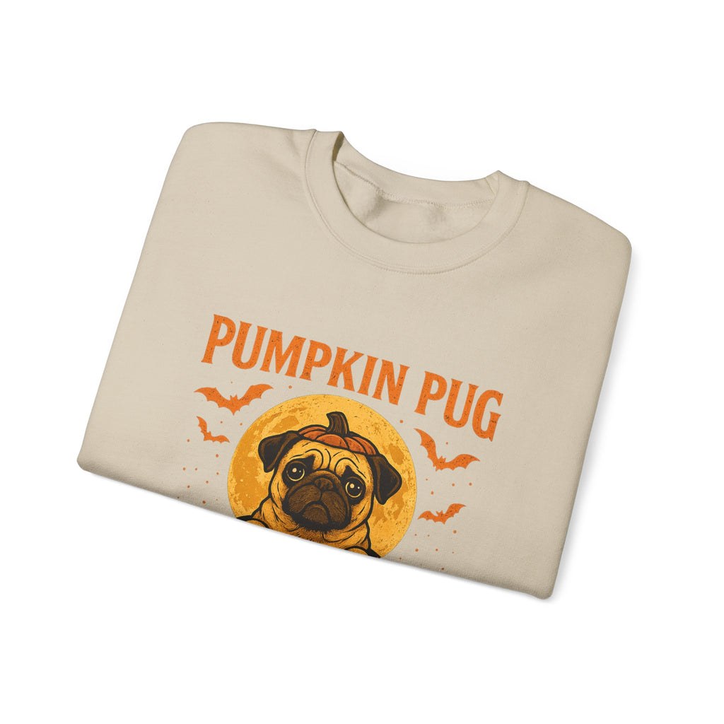 Pug Pumpkin Night Dog Sweatshirt