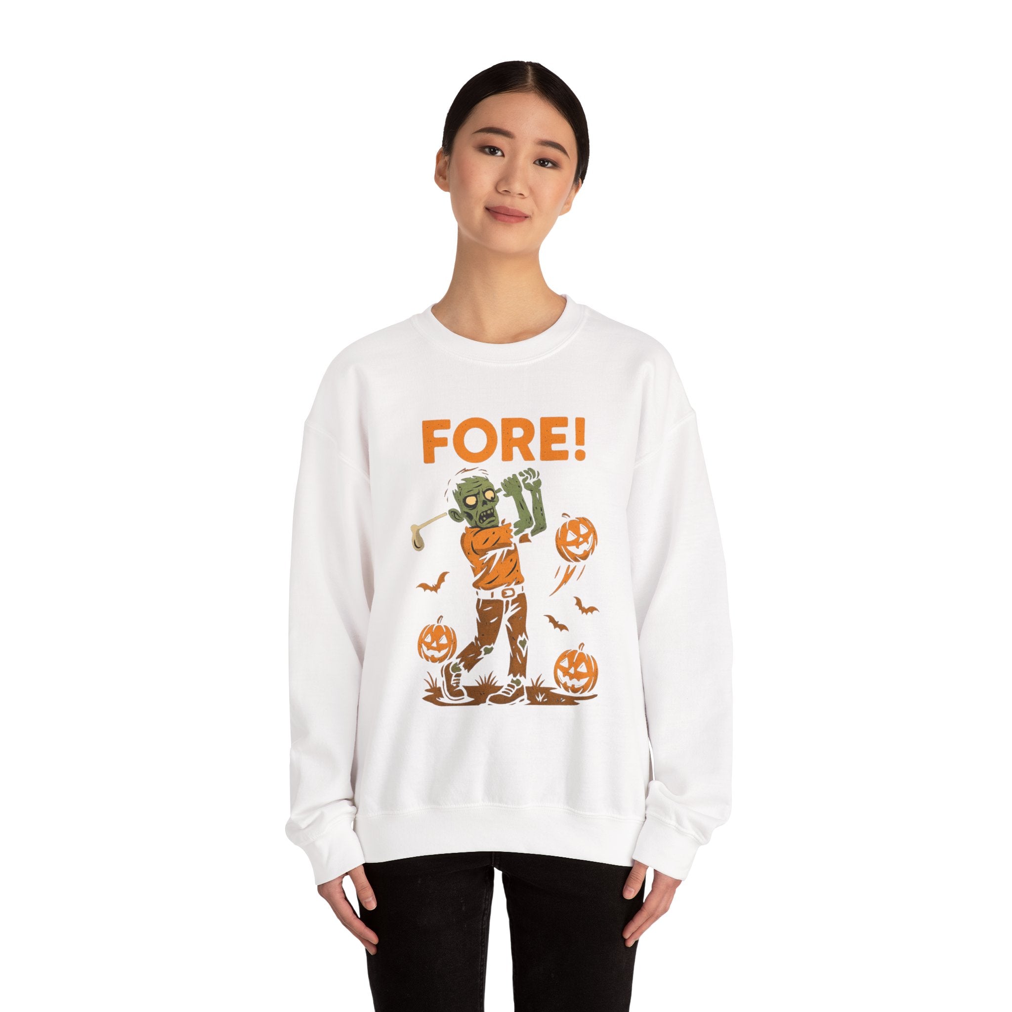 Zombie Golfer Halloween Sweatshirt