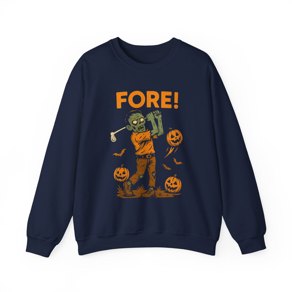 Zombie Golfer Halloween Sweatshirt