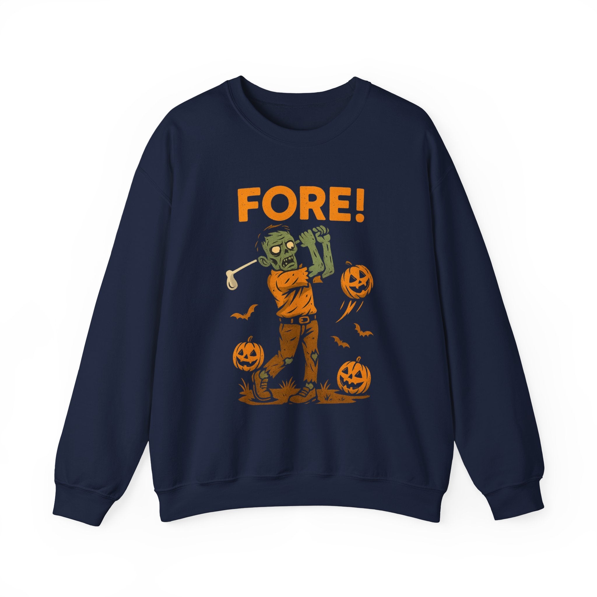 Zombie Golfer Halloween Sweatshirt