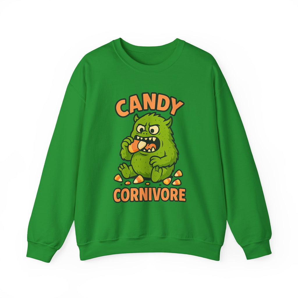 Candy Corn Monster Munching Delight Sweatshirt