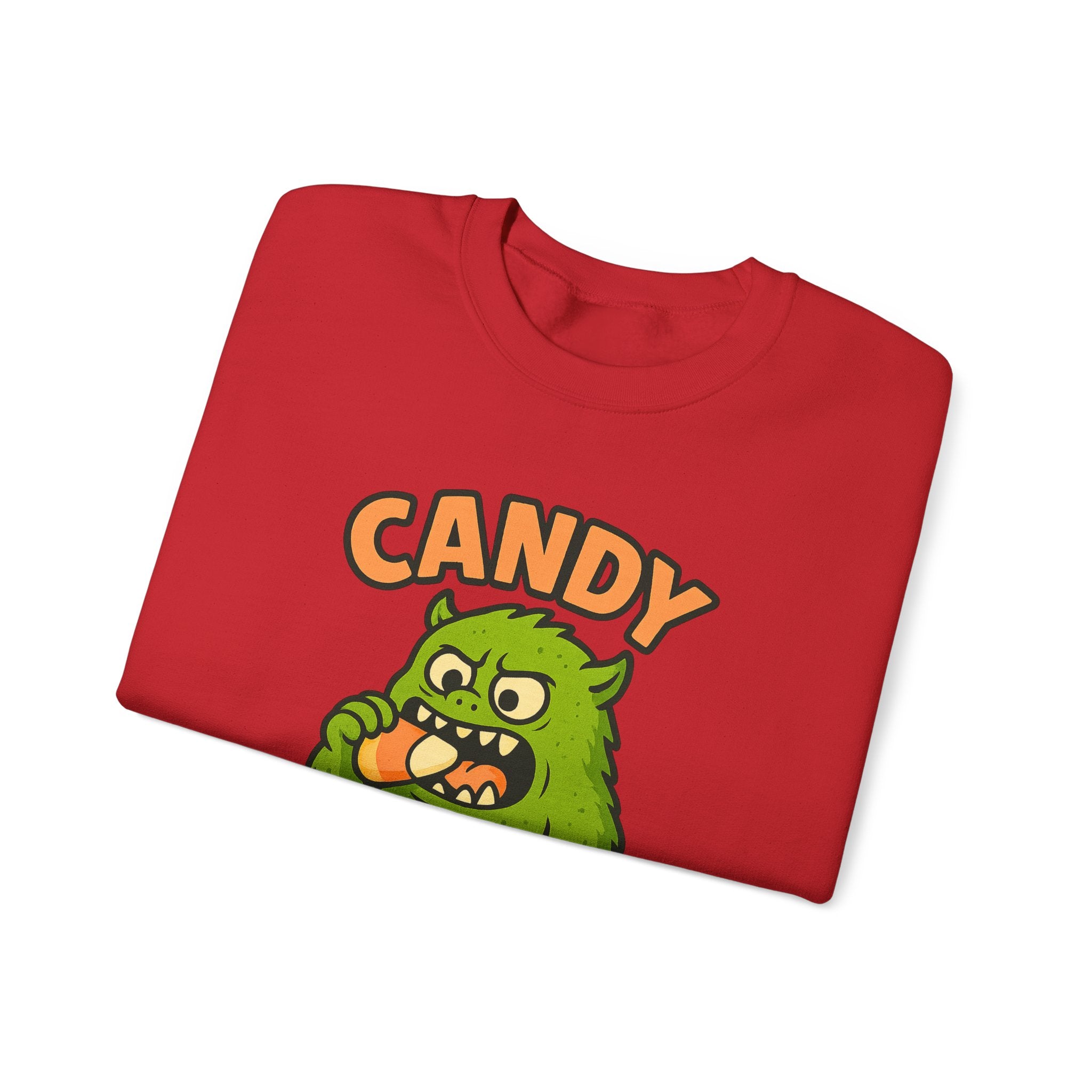 Candy Corn Monster Munching Delight Sweatshirt