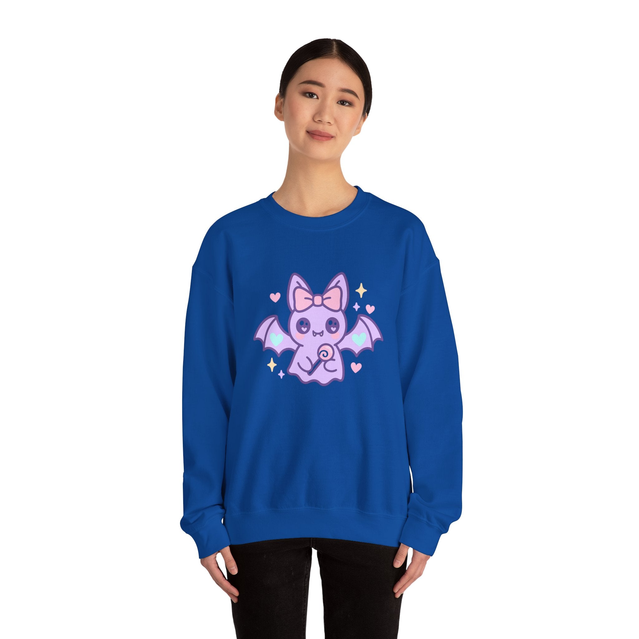 Kawaii Bat Halloween Sweatshirt