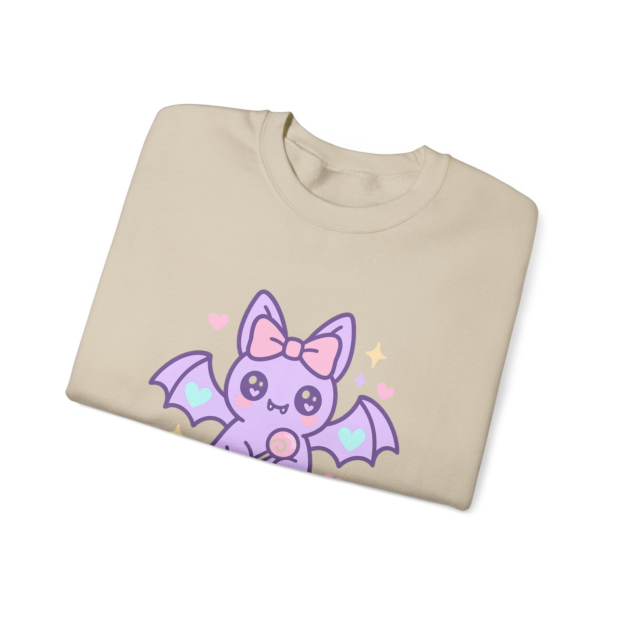 Kawaii Bat Halloween Sweatshirt