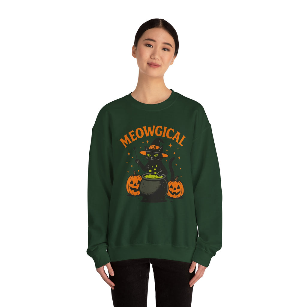 Meowgical Cat Cauldron Sweatshirt