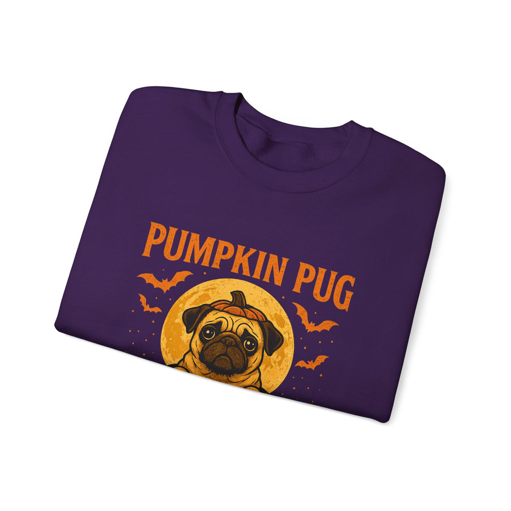 Pug Pumpkin Night Dog Sweatshirt