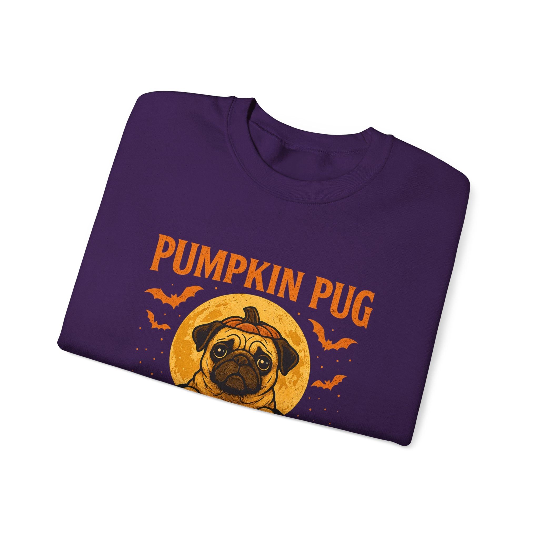 Pug Pumpkin Night Dog Sweatshirt