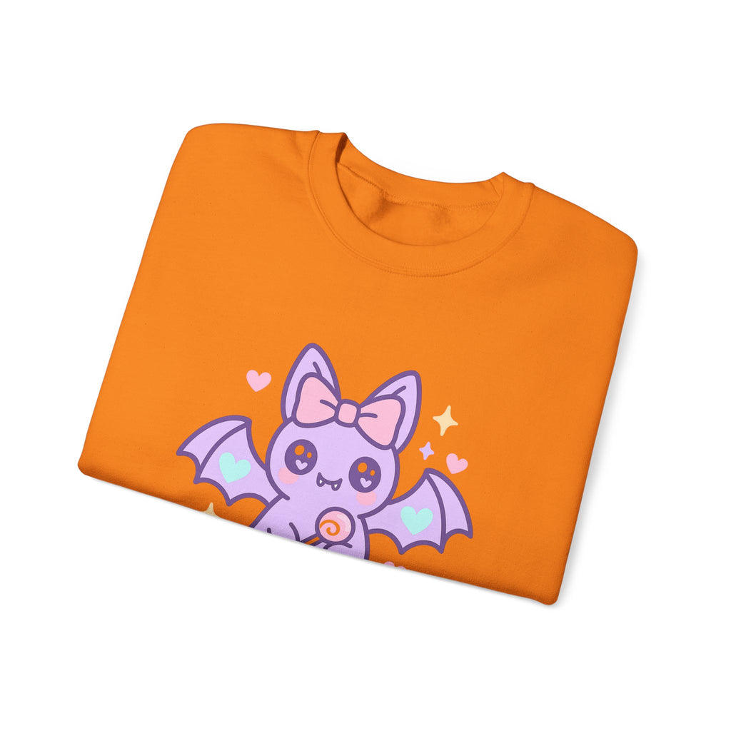 Kawaii Bat Halloween Sweatshirt