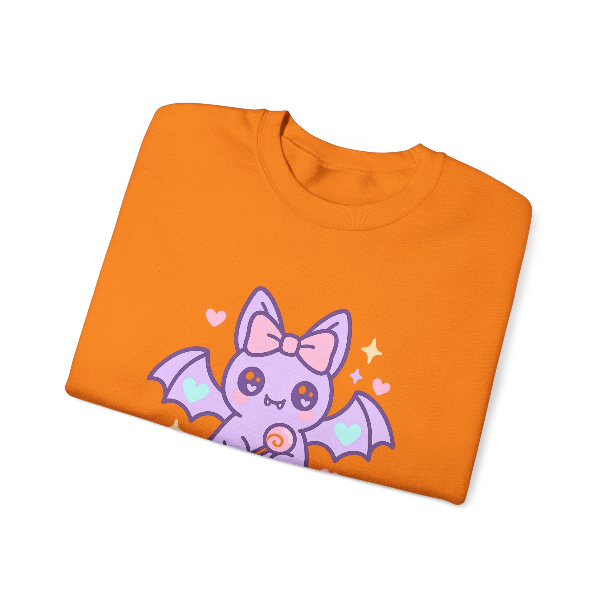 Kawaii Bat Halloween Sweatshirt