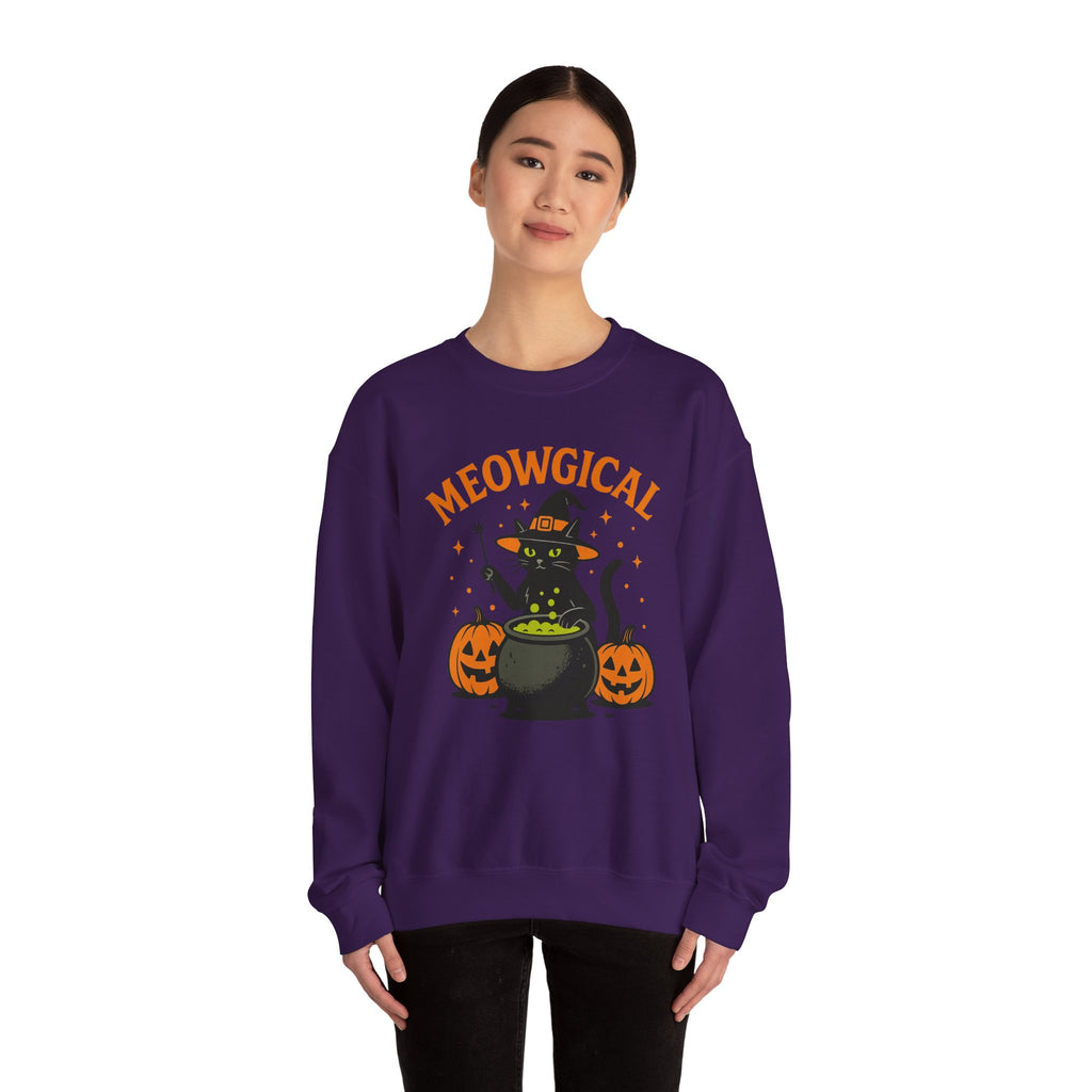 Meowgical Cat Cauldron Sweatshirt