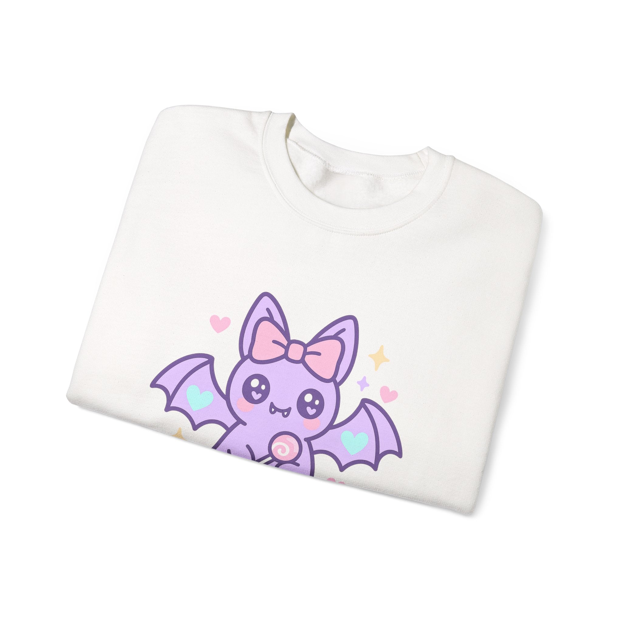 Kawaii Bat Halloween Sweatshirt