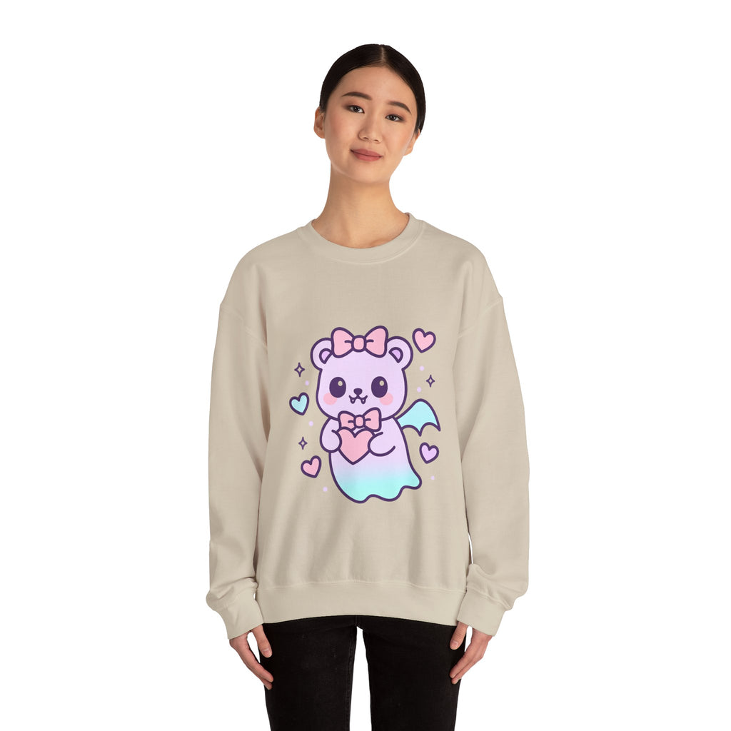 Kawaii Ghost Bear Sweatshirt