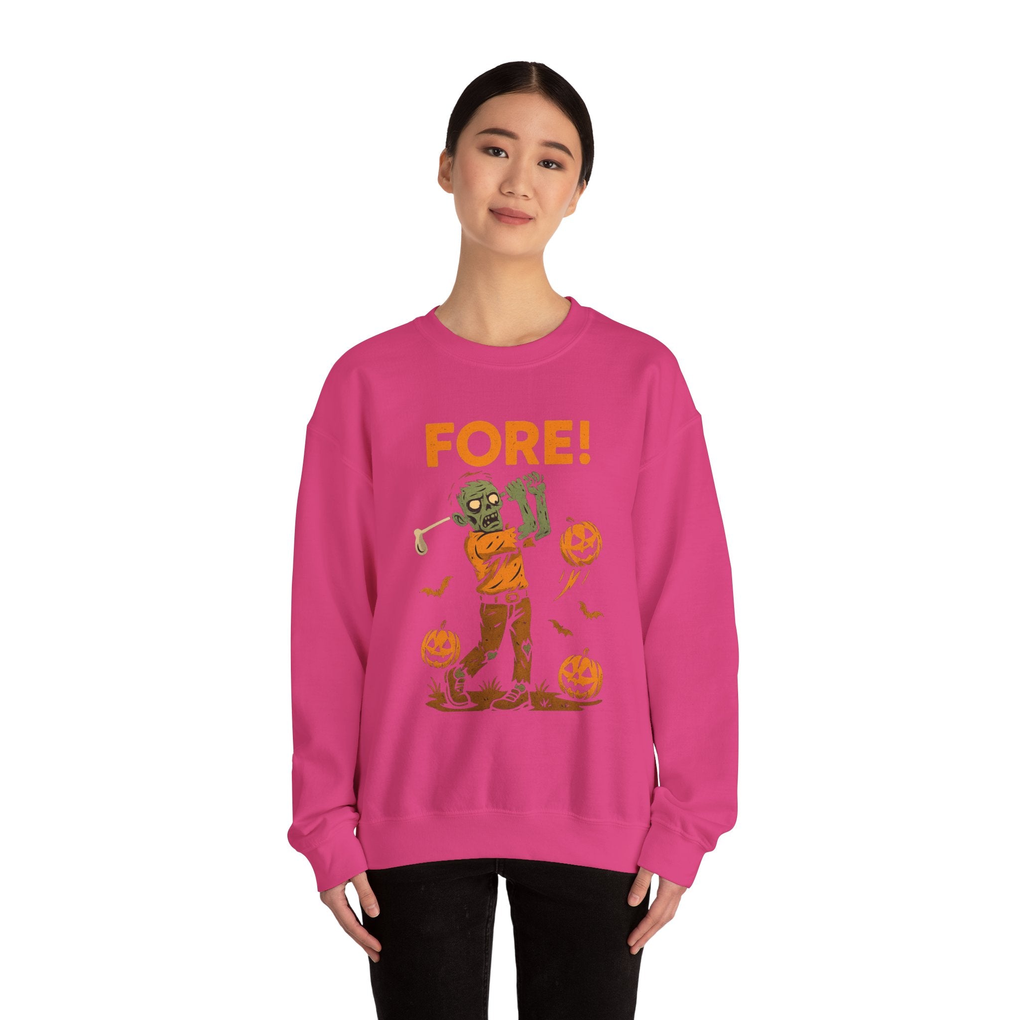 Zombie Golfer Halloween Sweatshirt