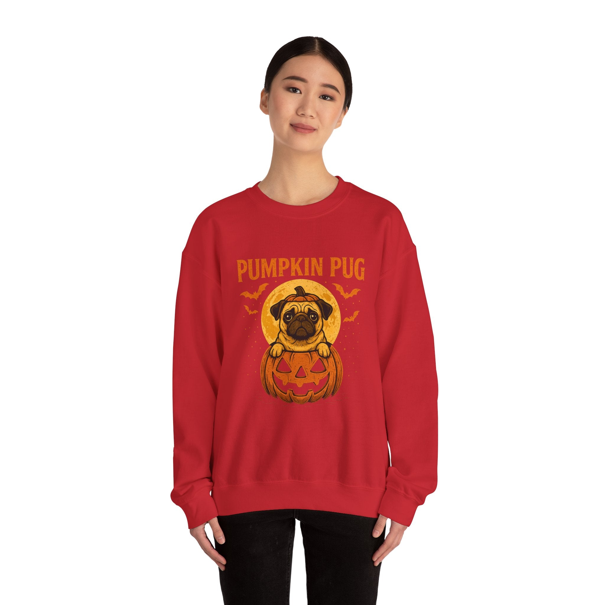 Pug Pumpkin Night Dog Sweatshirt