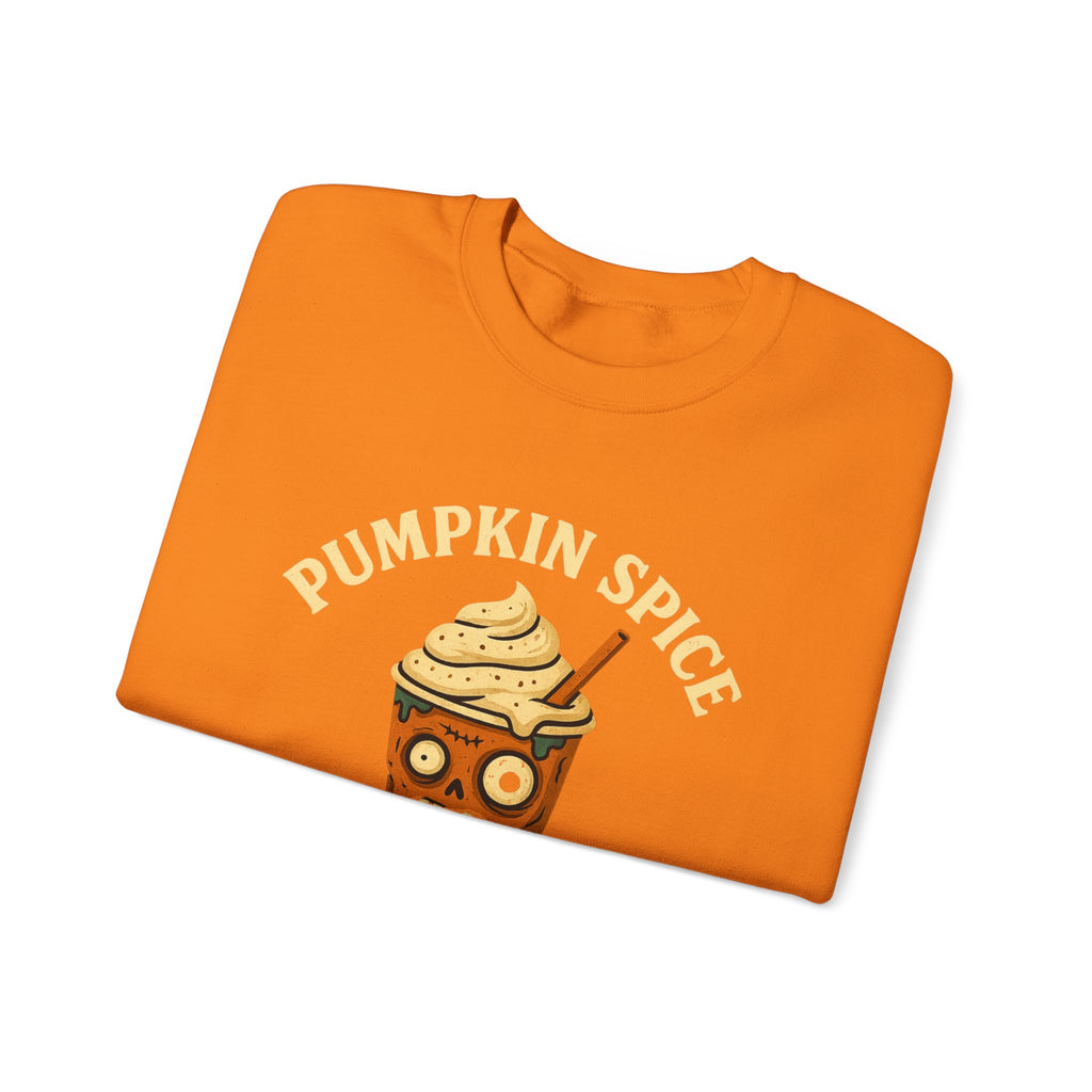 Pumpkin Spice Zombie Sweatshirt