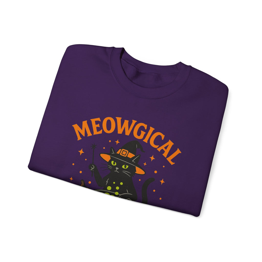 Meowgical Cat Cauldron Sweatshirt