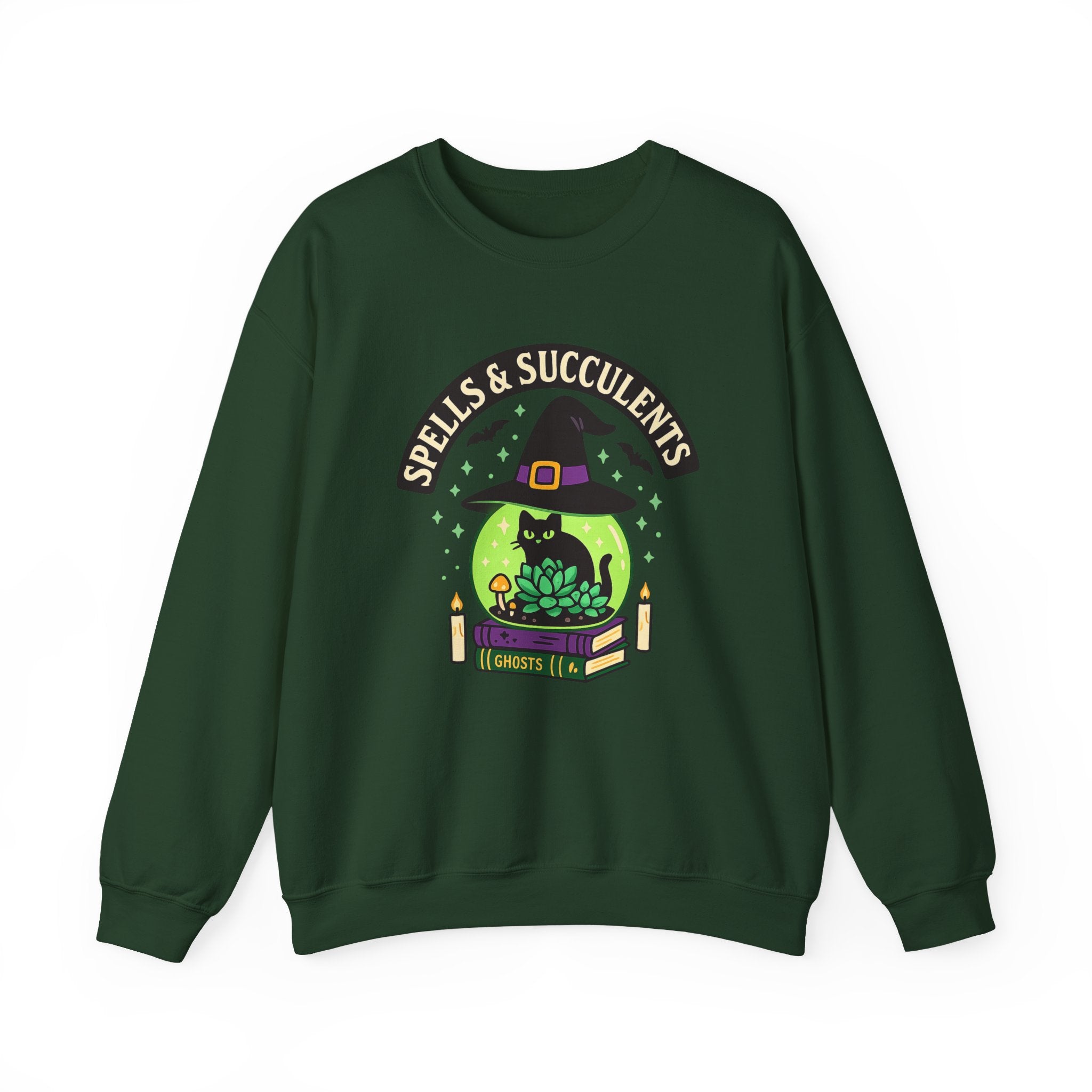 Witch's Hat and Succulent Magic Sweatshirt