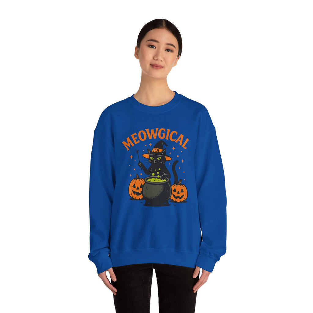Meowgical Cat Cauldron Sweatshirt
