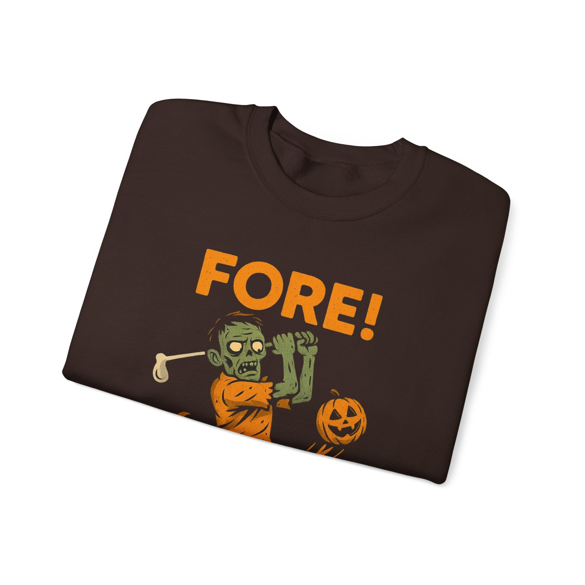 Zombie Golfer Halloween Sweatshirt