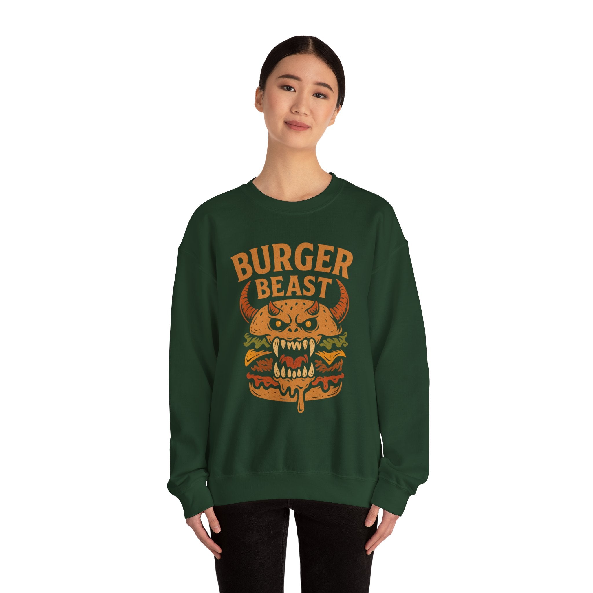 Burger Monster Halloween Shirt