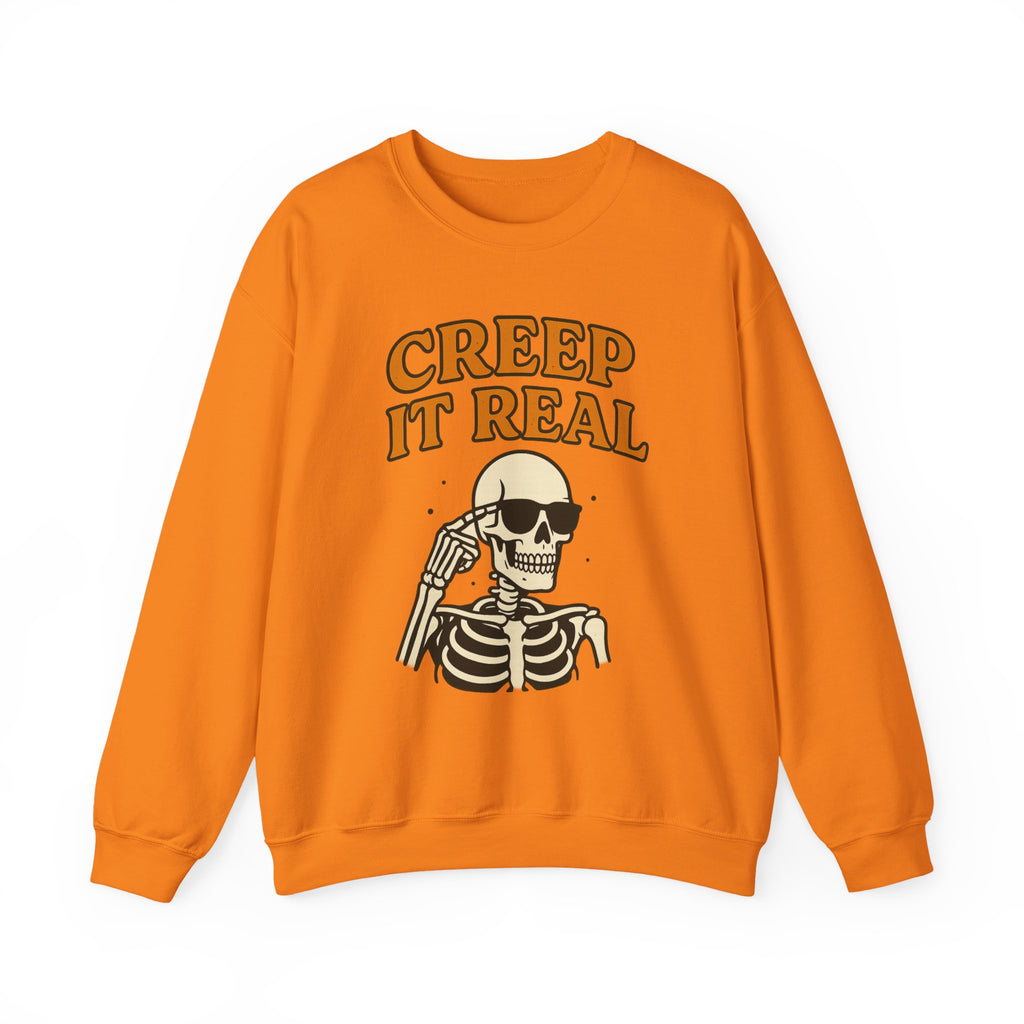 Skeleton Style Halloween Sweatshirt