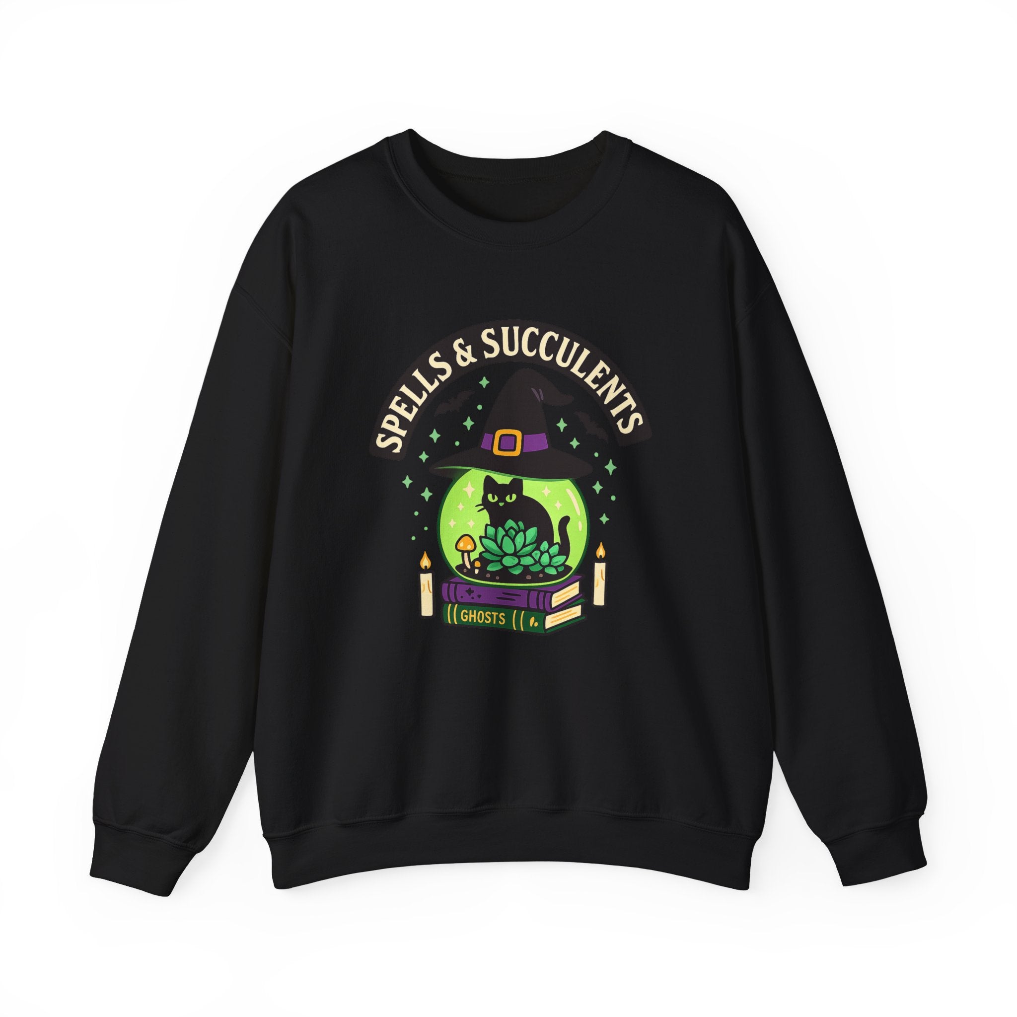 Witch's Hat and Succulent Magic Sweatshirt