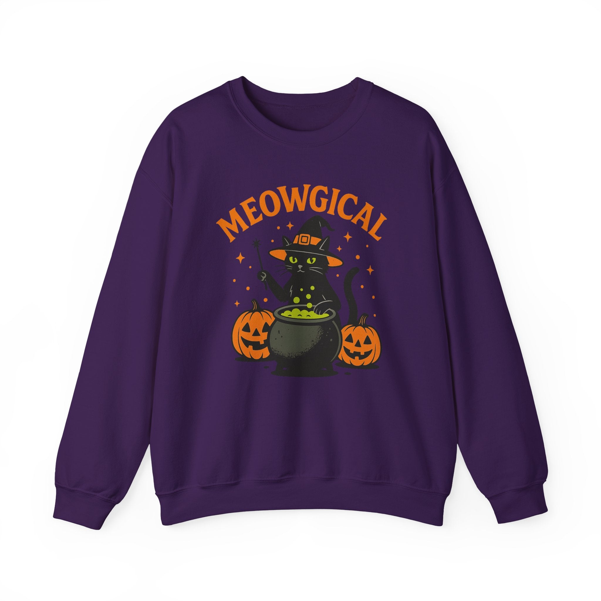Meowgical Cat Cauldron Sweatshirt