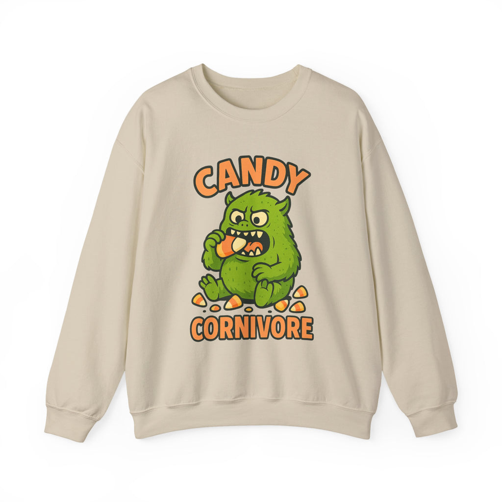 Candy Corn Monster Munching Delight Sweatshirt
